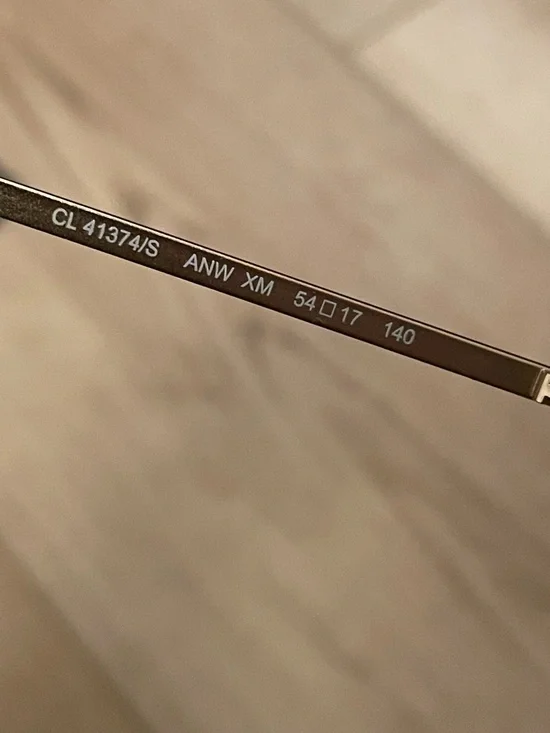 Celine Black and Gold Sunglasses - Picture 6 of 11